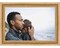 9x12 Refined Picture Frame with UV-Resistant Acrylic & Acid Free Backing, Available in 5 Finishes - Black, Blue, Gold, Silver, and White